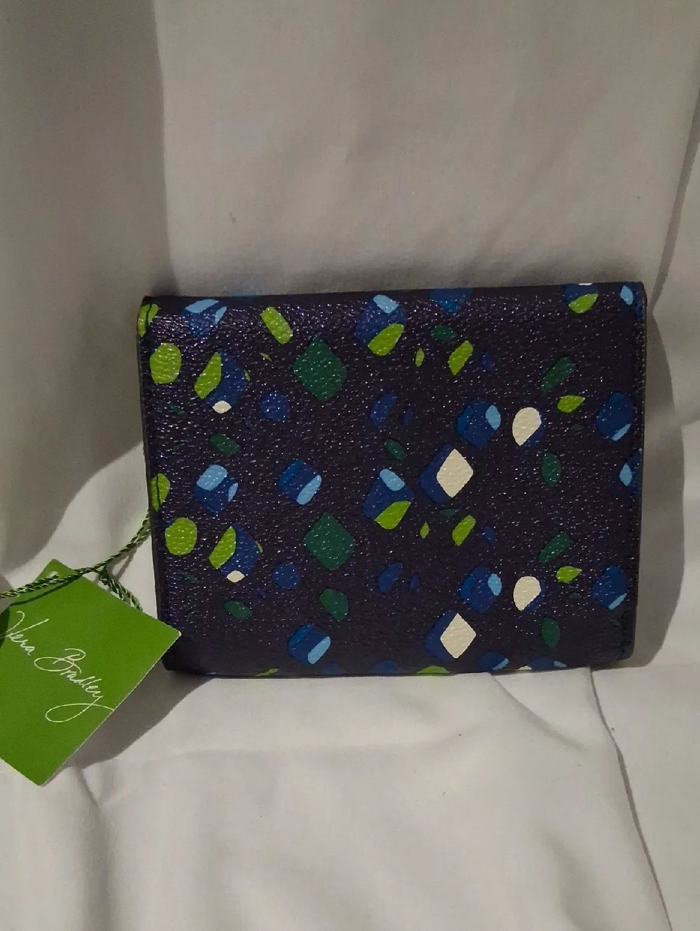 Vera Bradley Ink Spots Petite Wallet - Picture 2 of 5
